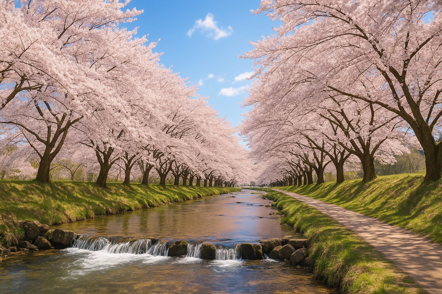 観音寺川の桜並木2025年最新情報｜見頃・開花状況・アクセス・駐車場を徹底ガイド！