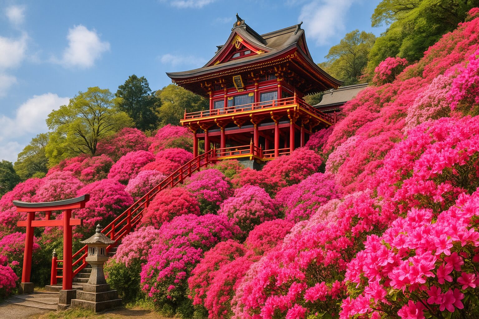 【2025年最新版】祐徳稲荷神社ツツジ開花情報｜見頃・アクセス・駐車場完全ガイド