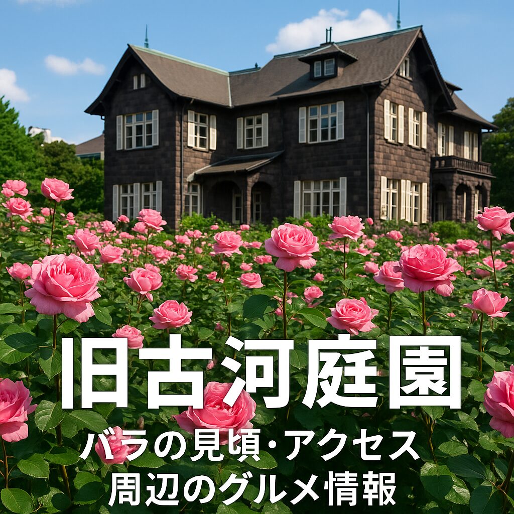 【2025年最新】旧古河庭園のバラ見頃・開花状況とアクセス・駐車場完全ガイド