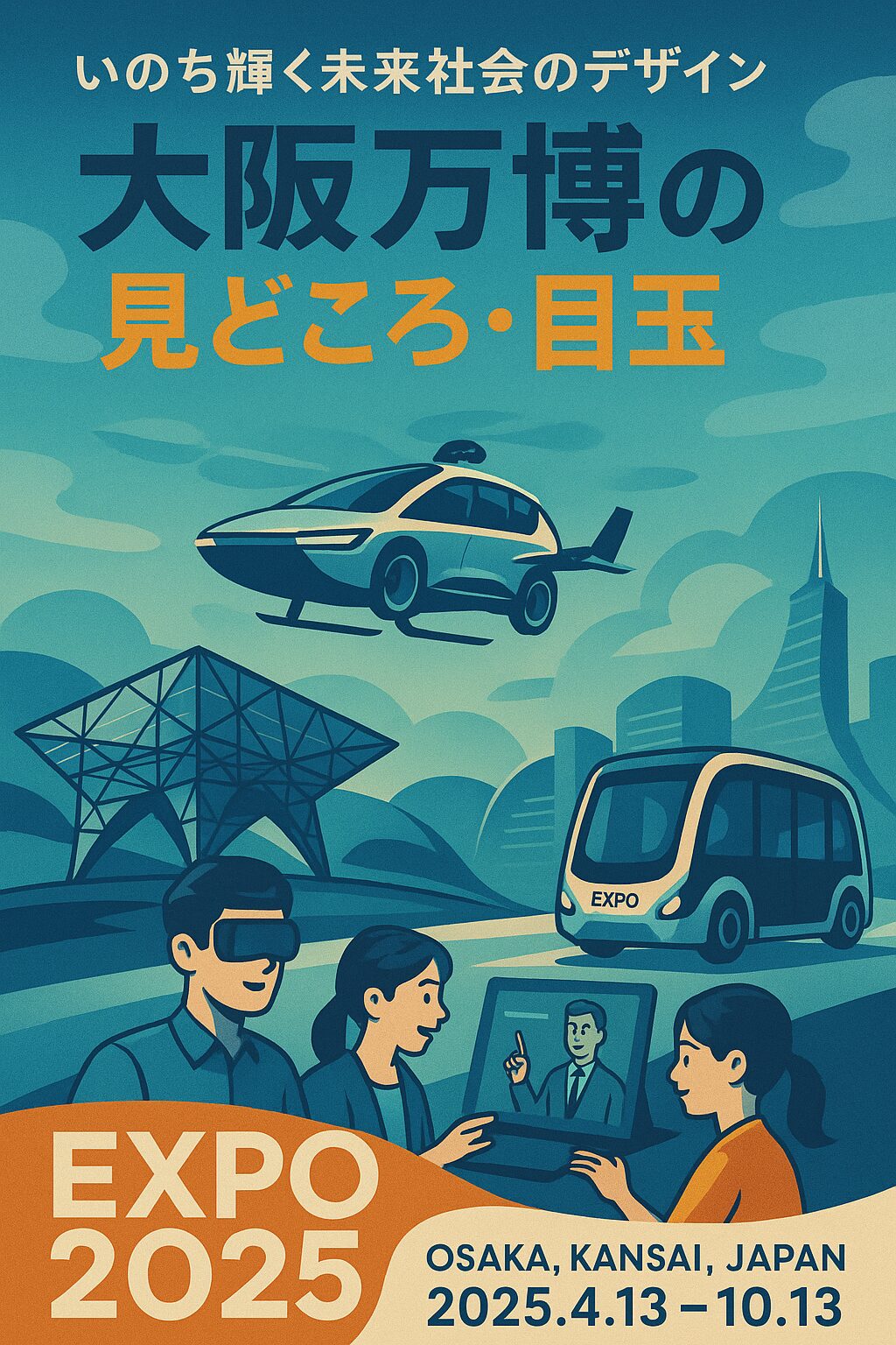 【完全ガイド】2025年大阪万博の見どころ・テーマ・目玉を全網羅！