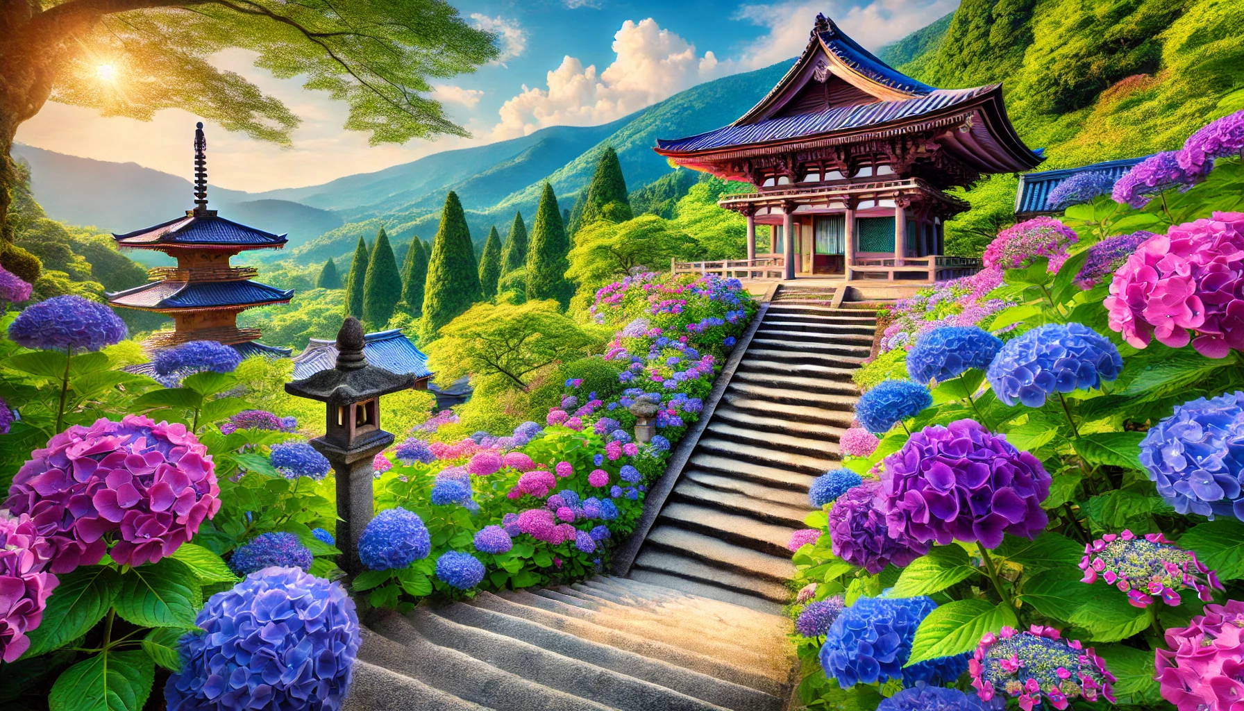 岡寺の紫陽花2025年の見頃はいつ？開花状況・アクセス情報まとめ