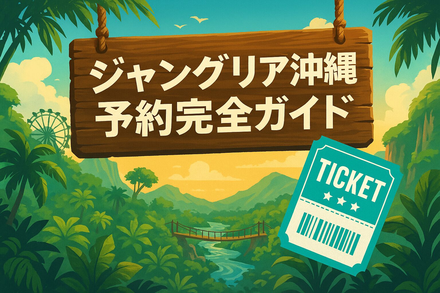 ジャングリア沖縄の予約完全ガイド！個人チケット・旅行代理店・注意点まで全網羅