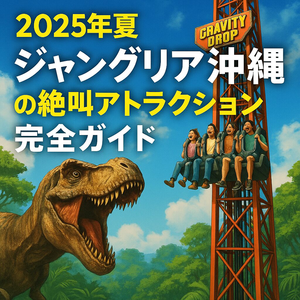 ジャングリア沖縄の絶叫系アトラクション徹底ガイド！スリル満点の体験を楽しもう