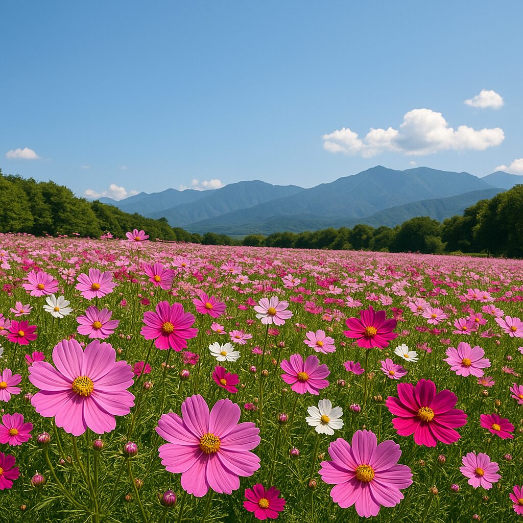 【2025年最新版】国営アルプスあづみの公園のコスモス見頃・開花状況・アクセス完全ガイド
