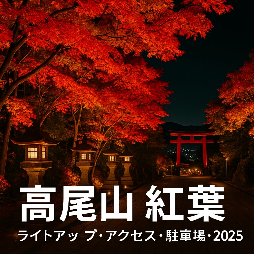 【2025年最新版】高尾山の紅葉完全ガイド｜見頃・ライトアップ・アクセス・駐車場まで紹介