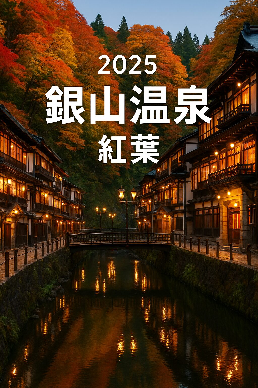 【2025年最新版】銀山温泉の紅葉見頃＆ライトアップ情報｜アクセス・駐車場も完全ガイド