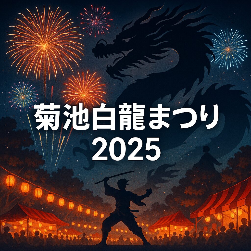 菊池白龍まつり2025完全ガイド｜日程・花火時間・混雑回避テクニック