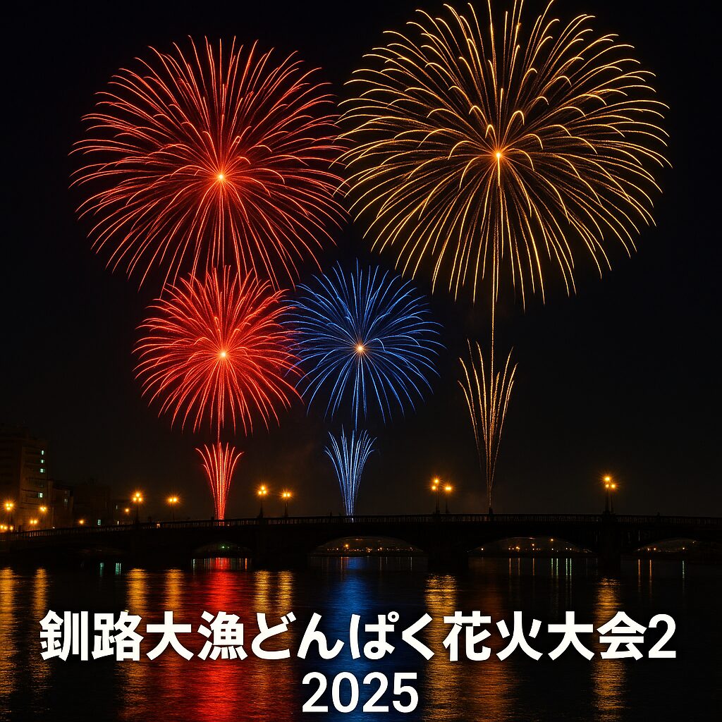 釧路大漁どんぱく花火大会2025完全ガイド｜日程・見どころ・混雑回避術