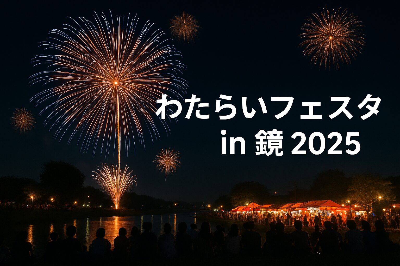 【2025年最新】わたらいフェスタin鏡完全ガイド｜日程・花火・混雑回避術