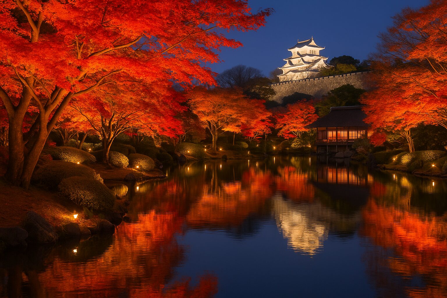 【2025年最新版】好古園の紅葉見頃・ライトアップ・駐車場・アクセス完全ガイド