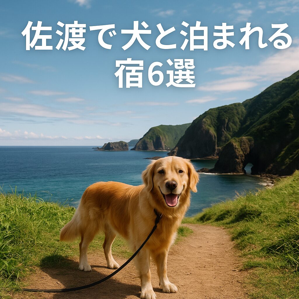 佐渡ヶ島で犬と泊まれる宿6選【2025年最新版】愛犬と過ごす癒しの旅