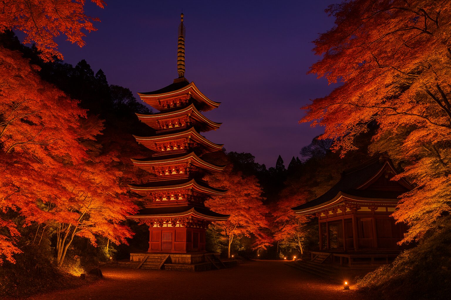 【2025年最新版】談山神社の紅葉完全ガイド｜見頃・ライトアップ・アクセス・駐車場まで徹底解説！