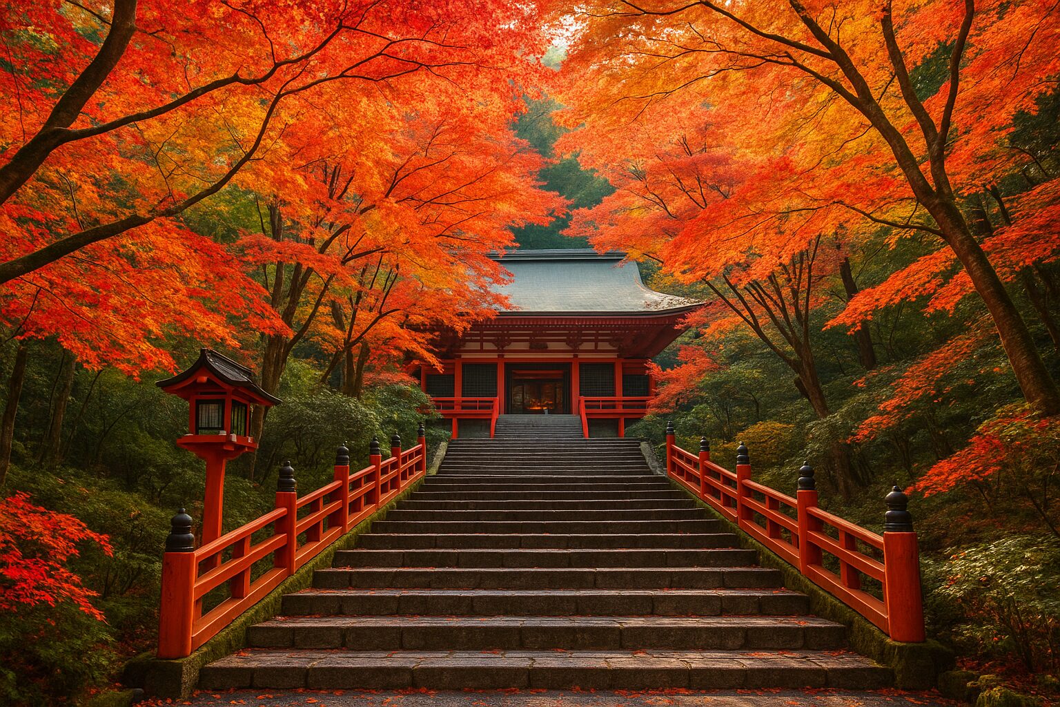 【2025年最新版】鞍馬寺の紅葉｜見頃・アクセス・ライトアップ・駐車場完全ガイド