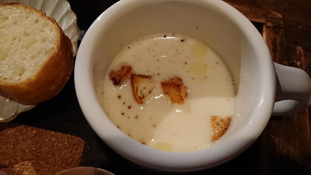TONDAMACHI CAFEのスープ